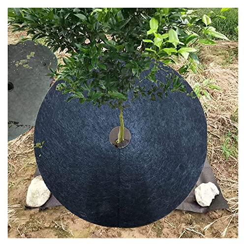 4 STUKS Niet-geweven boombescherming Matten onkruid controledoek mulch ring ronde wiet barrière plant dekking for indoor… - Afbeelding 6