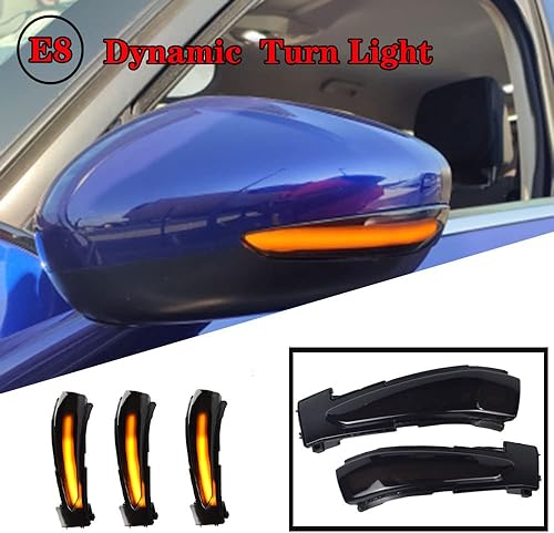 Miniatura 7 de LED dinámica señal de giro luz lateral intermitente lámpara secuencial Asamblea para Peugeot 508 SW Citroen DS5 C4 Grand Picasso II