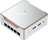 NiPoGi Mini PC Intel N150 Debut 16GB 512GB SSD Expandable to 2TB Mini PC Windows 11 Pro 4C4T Up to 3.60GHz Faster Operation WiFi 6 Mini Computer HDMI 2.0DP 1.4 4K@60Hz Dual Screen Silent Operation