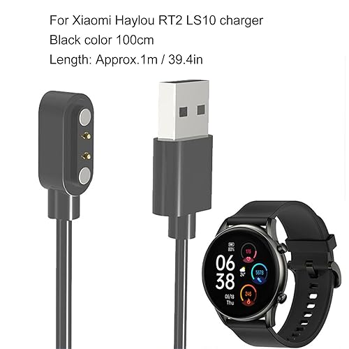 Miniatura 5 de Cable de carga USB magnético para reloj inteligente, cargador para RT2 LS10 USB cable de carga rápida soporte base de alimentación, reloj
