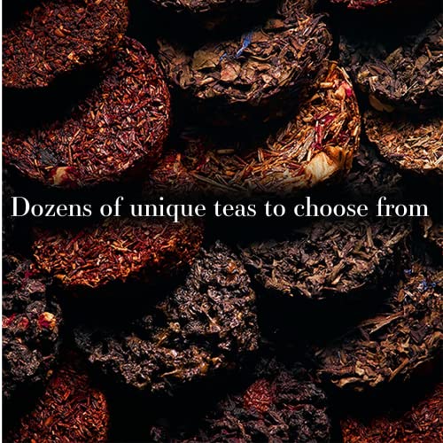 Ilola Loose Leaf Tea Discs Black & Functional Tea Bundle | English Breakfast Black Tea No. 11 & Renew Functional Tea No. 5 | Medium Caffeine | Pre-Measured 14 Tea Discs Per Flavor #TOP4