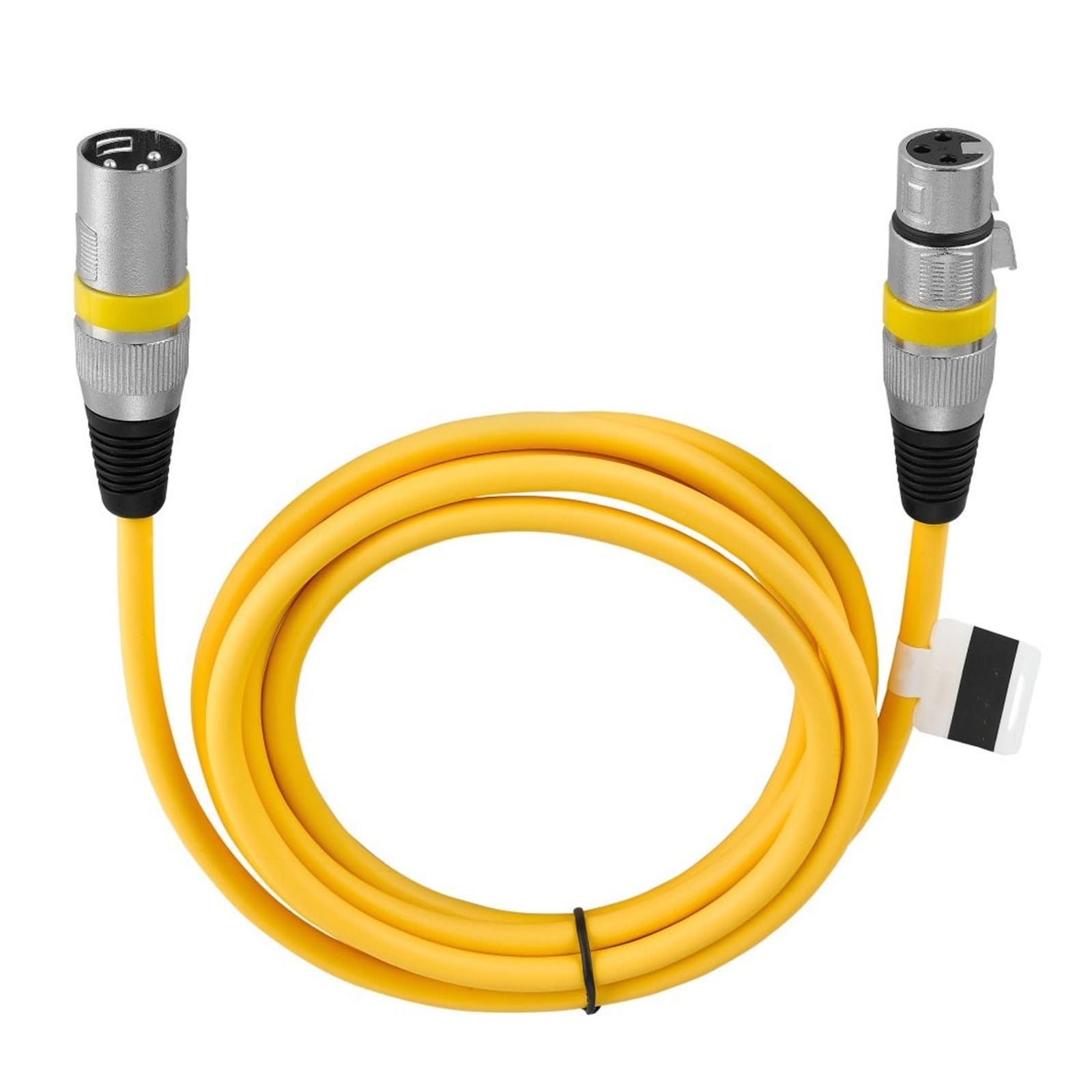 Cavo 3Pin Xlr Cavo audio maschio-femmina M/F pellicola schermata per microfono mixer amplificatore luce palcoscenico confezione da 10 (colore: modello 2, dimensioni: 1m)
