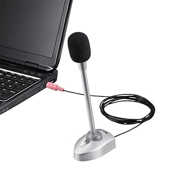 (未使用･未開封品)iBUFFALO マイクロフォン スタンドタイプ 3極プラグ搭載 ホワイト BSHSMPM01WH Amazon.co.jp: BUFFALO マイクロフォン 3極プラグ 小型スタンド