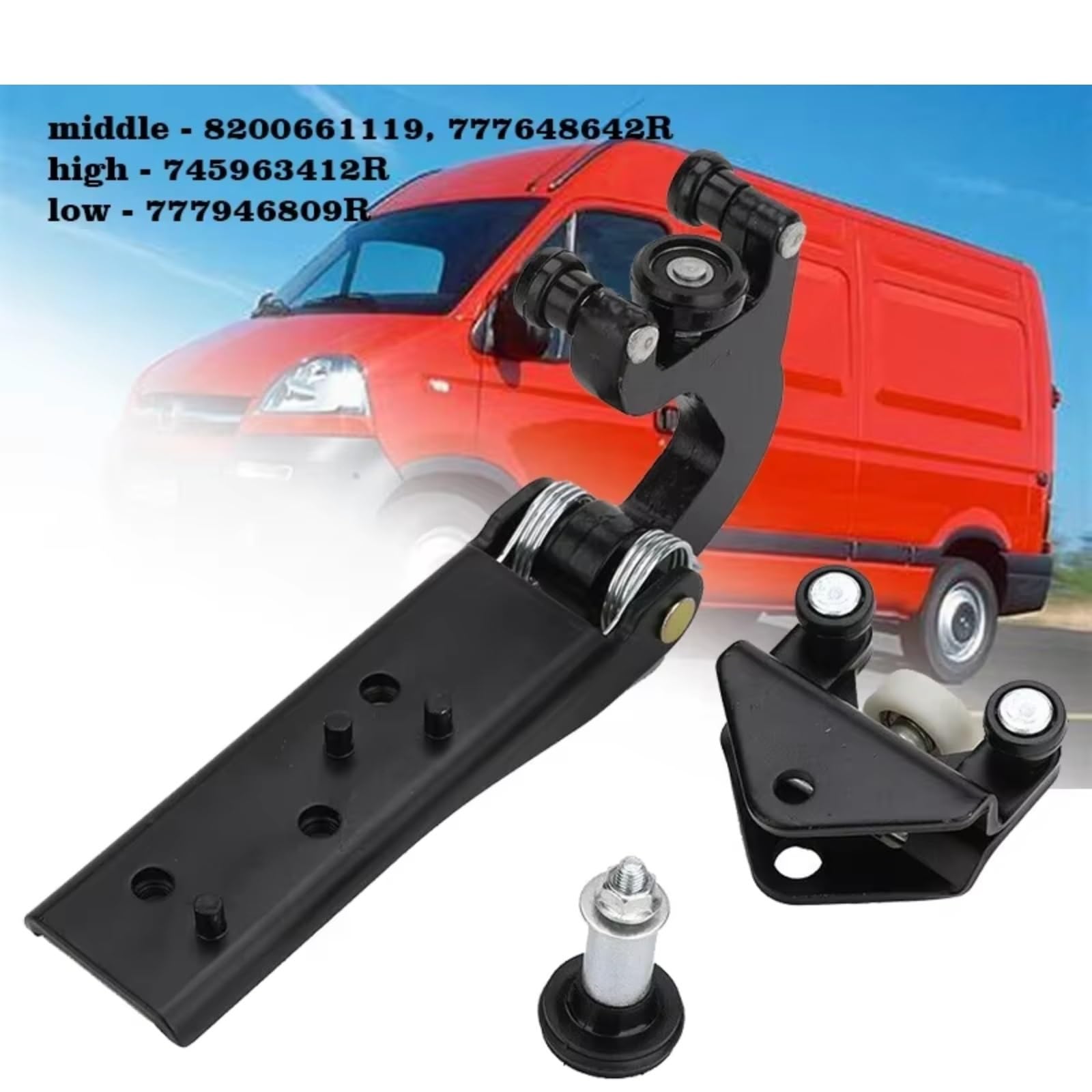 Bisagra Rodillo Deslizante Coche Para Nissan Para Nv400 2010-2020