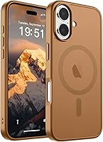 Vista 582 de SUPFINE - Funda magnética para iPhone 13 Pro Max (compatible con MagSafe), (protección contra caídas de grado militar de 10 pies), delgada, Negro