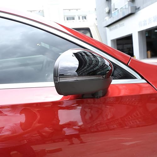 Miniatura 4 de YIWANG Cubierta para espejo retrovisor lateral de coche, color negro brillante, tapa para Mercedes Benz Clase A W177 A180 A200 2019 2020 accesorio