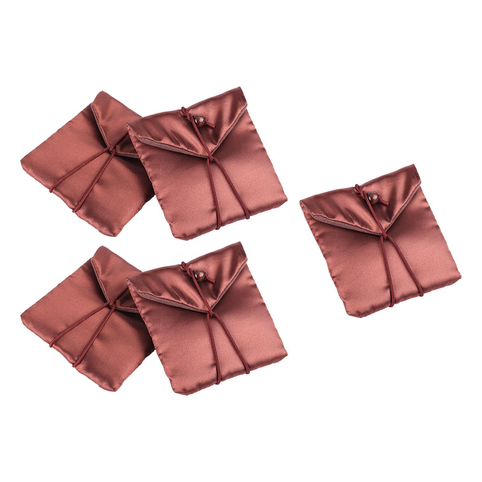 TWISAXC Elegant Jewelry Drawstring Pouch Bag Organizing And Gifting Necklaces Earrings And Bracelets Effortlessly Small Jewelry Bag Party Holiday Wedding Gift