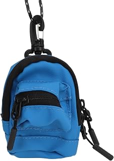 VGEBY アクセサリー収納バッグ 軽量コインポーチ (Blue)