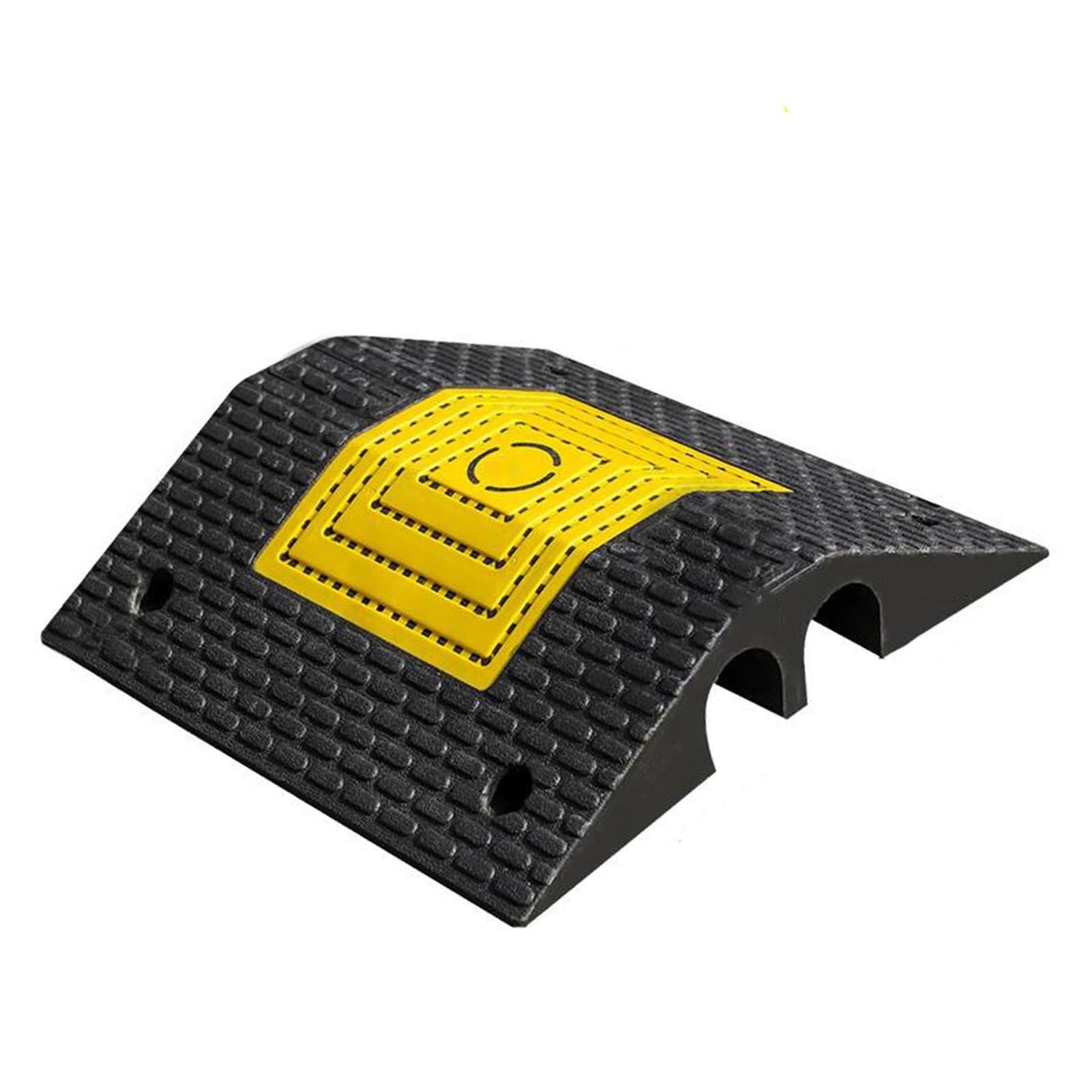 Speed Bumps, Channel Ramp Pad, 2 Modular Traffic Speed Bump(2 Channel)