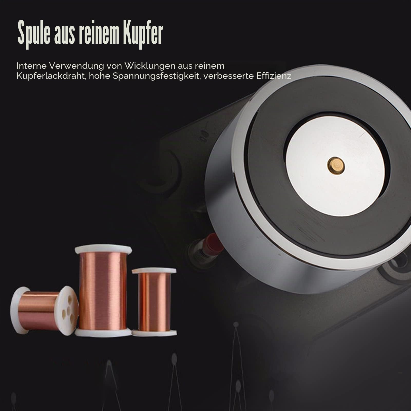 Elektromagnetischer Türhalter, an der Wand Montierter Brandschutz, Rauchdicht, Normalerweise Offener Feuerglas-Türhalter mit 500 N Saugkraft für DC24 V