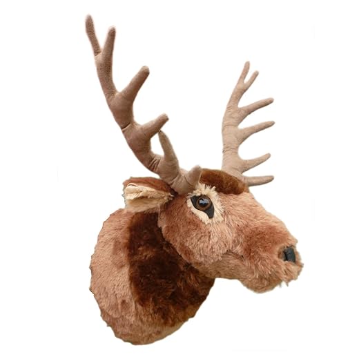 Adore 15" Teton The Elk Plush Stuffed Animal Walltoy Wall Mount