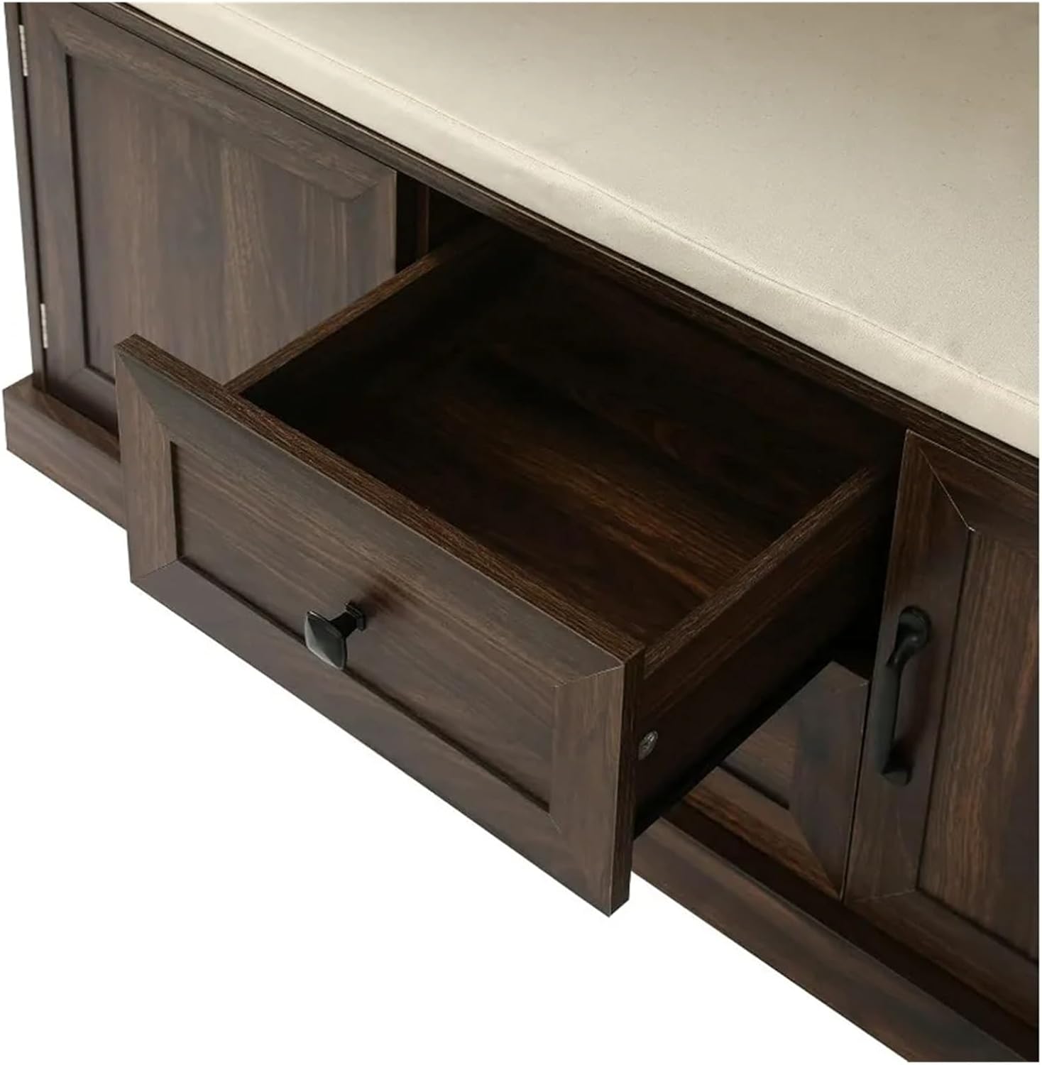 Shoe Cabinet with Hooks, Coat Hanger, Coat Hanger Hall Tree&Shoe Rack Storage Organizer for Closet Hallway Entryway