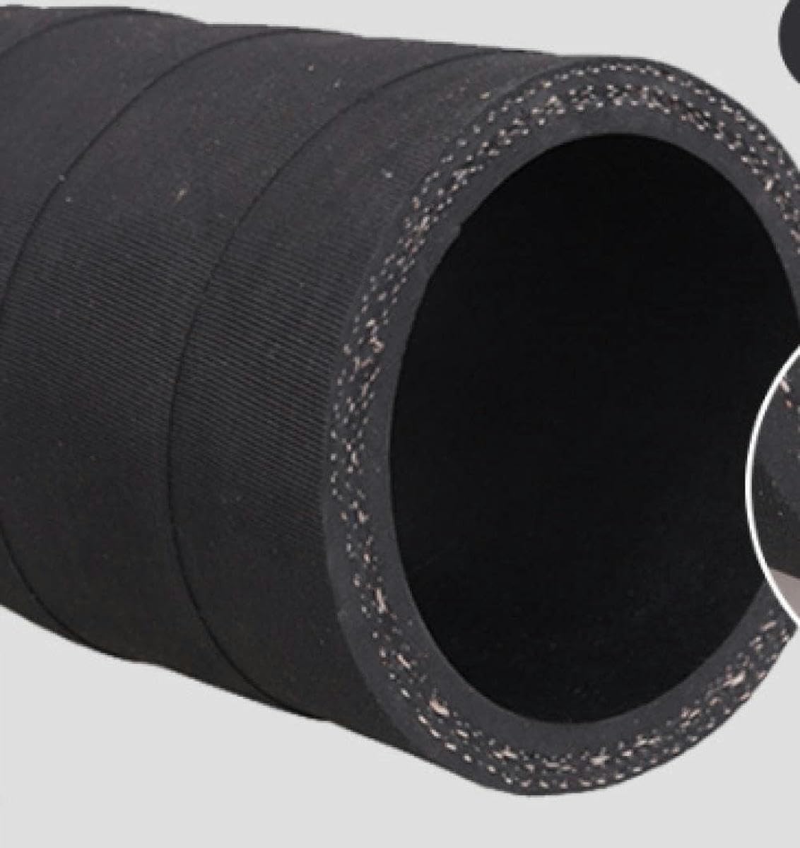 Tubo di gomma, tubo di gomma ad alta pressione, tubo flessibile ad alta temperatura, tubo flessibile del vapore-10mm * 1M * leggero -60mm * 1m * 5 piani