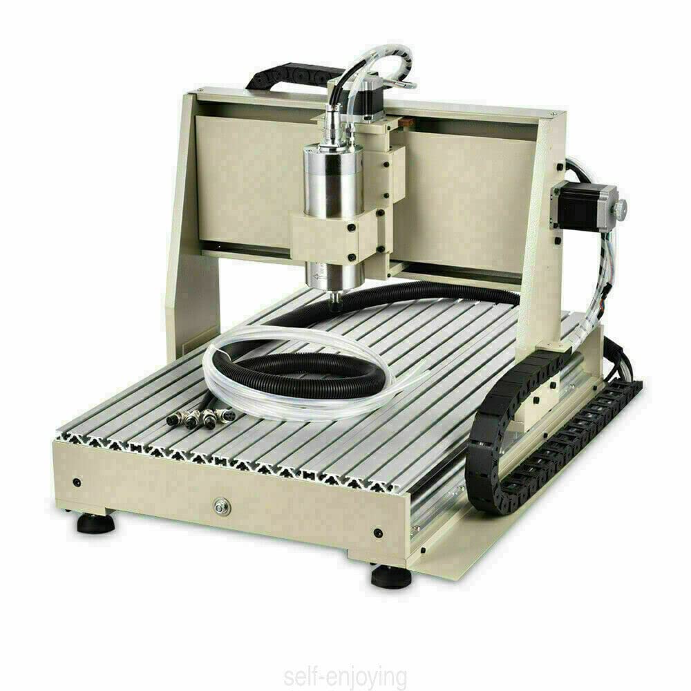 Fresatrice a 4 assi CNC 6040 router macchina per incisione USB incisore VFD motore mandrino centralina di controllo foratura fresatura 1,5 KW Engraver Kit strumento per incisione
