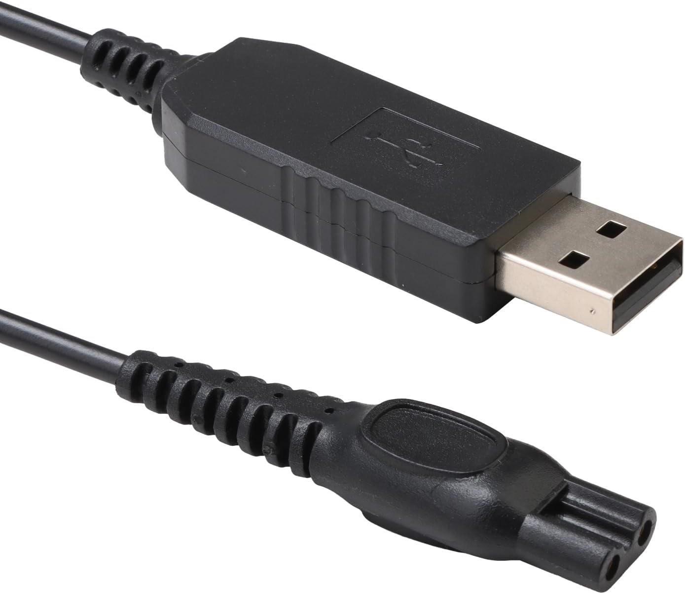 Sharelove HQ8505 Charger Compatible with Philips Shaver Charger Cable, 15 V USB Charging Cable for Philips Series 5000 HQ5 HQ6 HQ7 HQ8 HQ9 PT7 RQ11 RQ12 Electric Razor USB Charging Cord