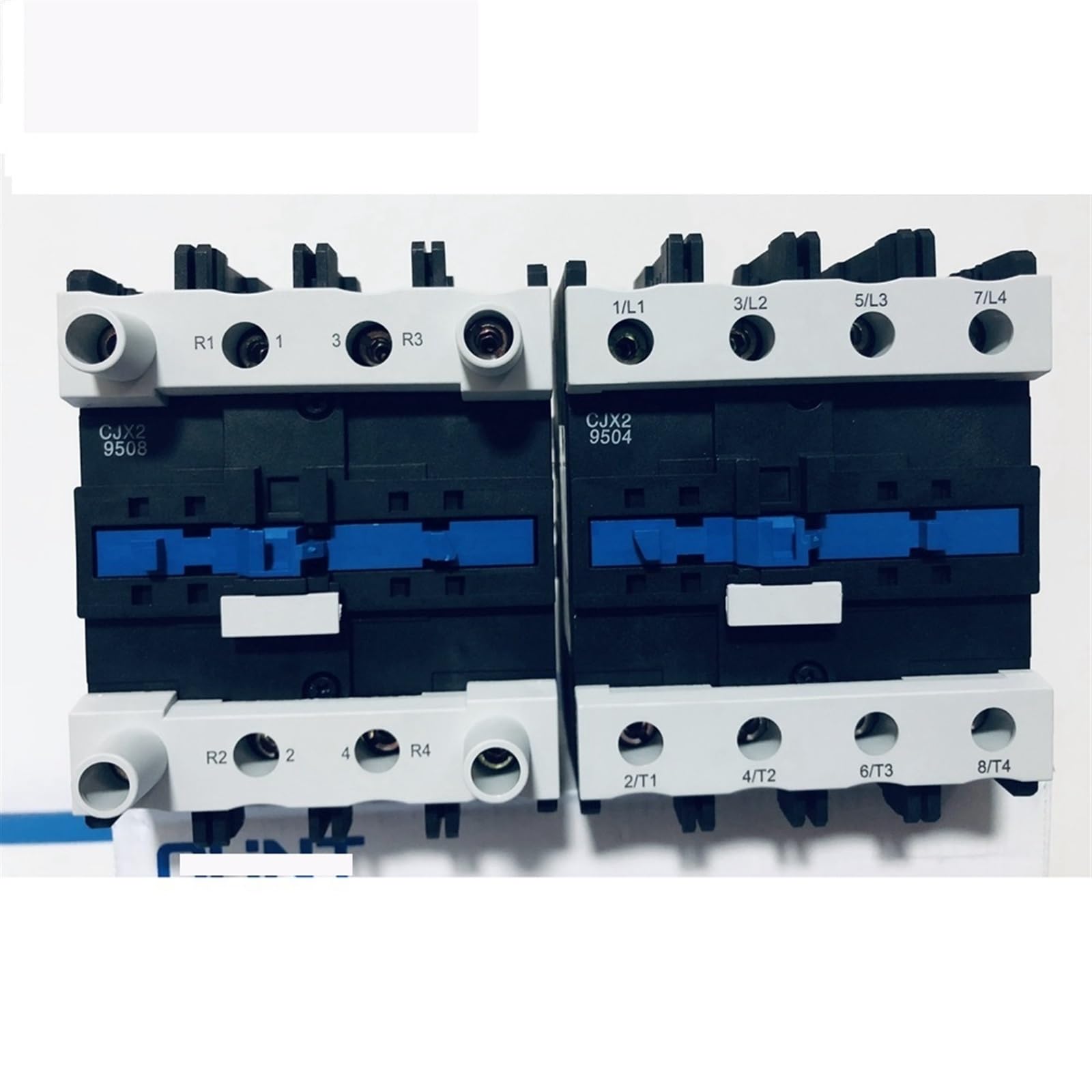 Contacteur de puissance CJX2-9504 triphasé 95 ampères 220V commande moteur rail