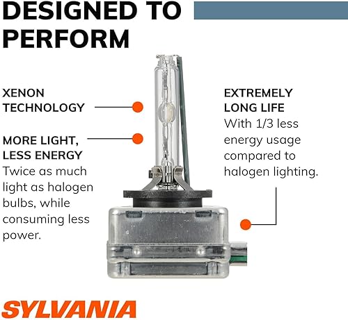 Miniatura 5 de OSRAM SYLVANIA D3S Foco de descarga de alta intensidad (HID) - 66340, (Contiene 1 foco)
