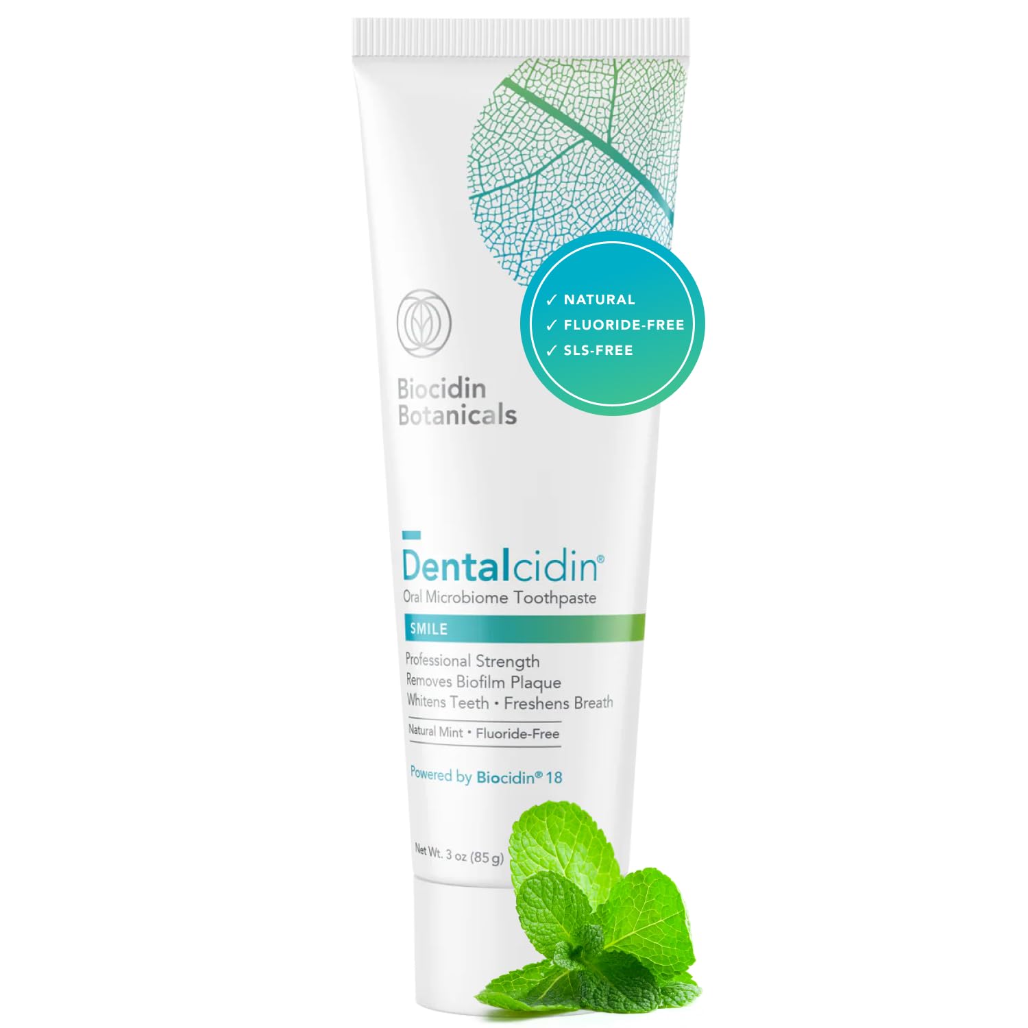 Dentalcidin Toothpaste with Biocidin 120ml