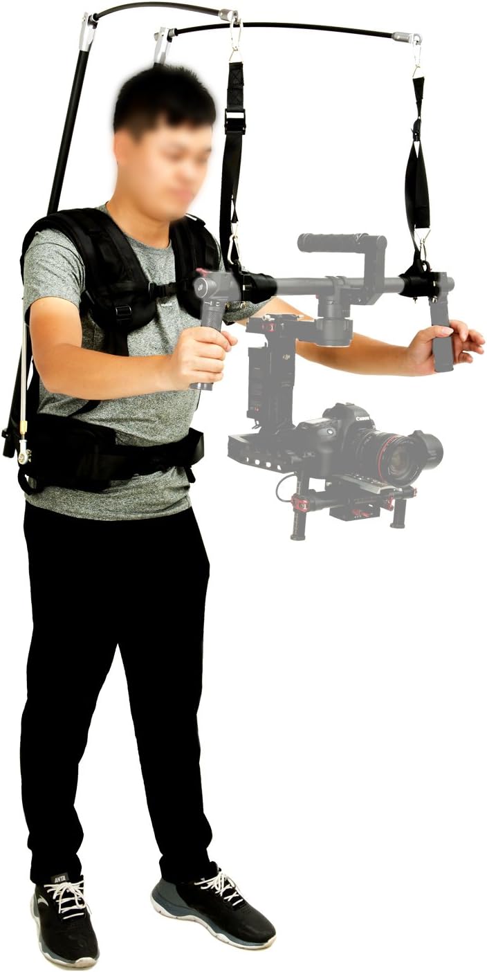 LAING V10 Professional 3axis Gimbal Support Vest stabilizer System/2.5-8KG Bearing Vest for Electrical stabilizer D JI Ronin M/MOVI