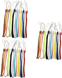 Generic 300 Peças Cordão Para Telefone Para Celular Chaveiro Cordão De Telefone Cordão De Telefone Celular Pendurado Corda Corrente Chaveiro Anti- Tiras De Telefone Móvel