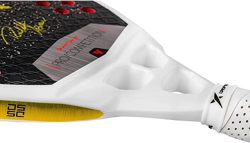 Miniatura 2 de Drop Shot Quantum BT Ralff Abreu - Raqueta oficial de tenis de playa  Fibra de carbono de 12 quilates  EVA Pro Core  Cara 3D + superficie de arena