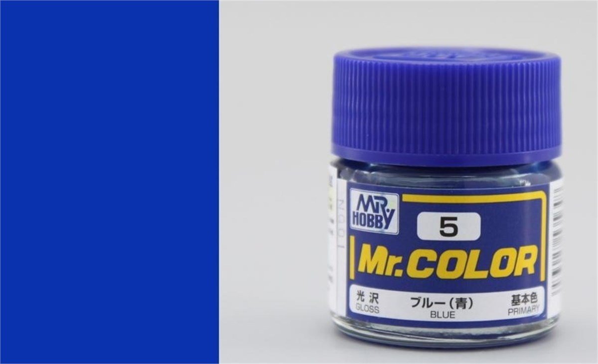 Gunze Blue Mr Hobby / Sangyo 10Ml Aqueous Hobby Colour # 005