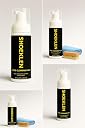 Shoekleen Shoe Cleaning Foam Combo Kit, 150ml Foam Cleanser with Brush and Microfibre Cloth, for Sneakers, Suede, Sports Shoes, and Rubber Footwear gallery image