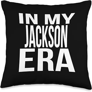 In My Jackson Era Family Reunion Squad First Last Name Throw Pillow