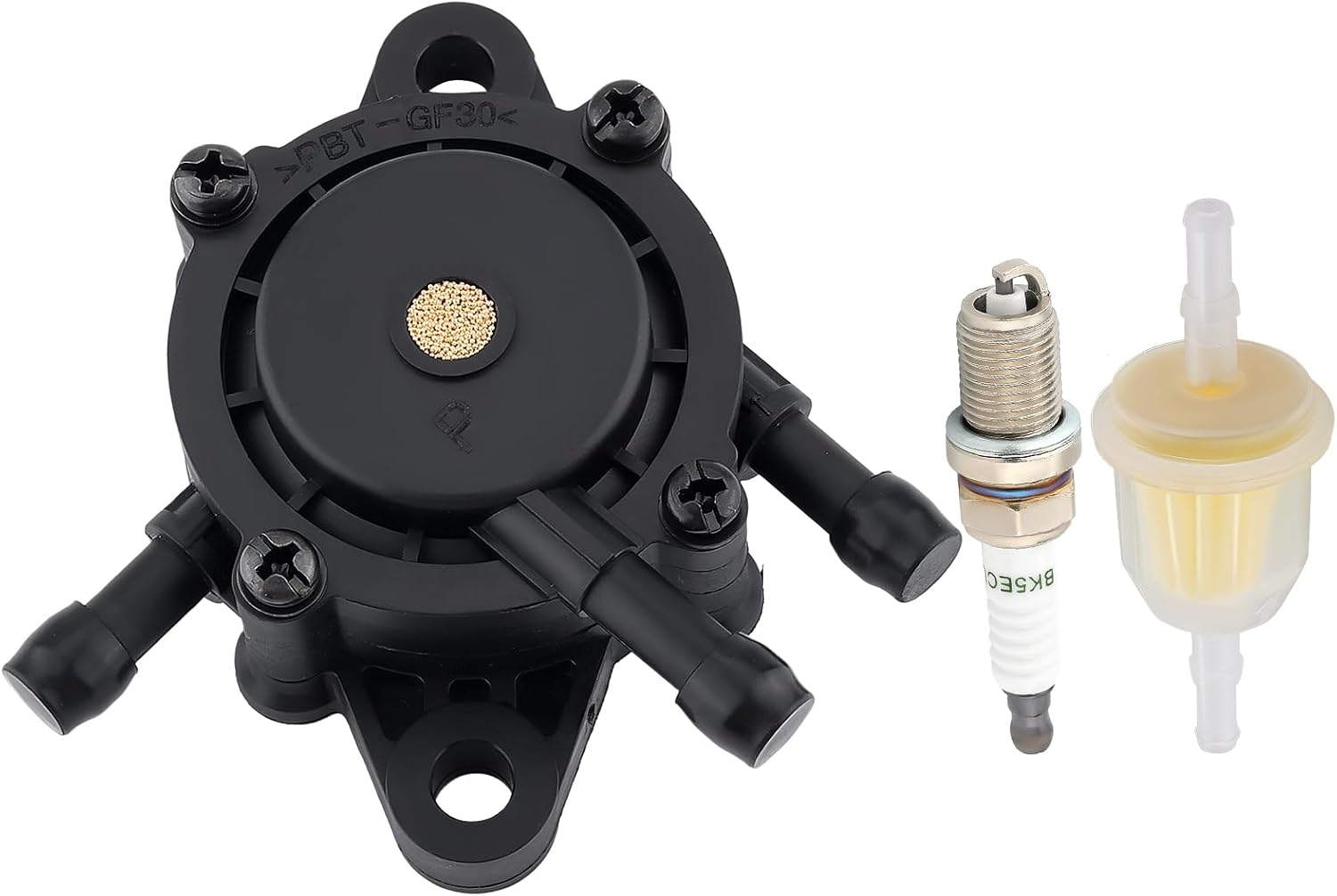 Powtol Fuel Pump Fuel Filter Spark Plug for John Deere D100