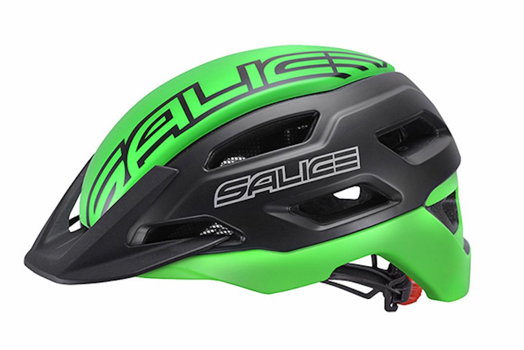 Salice Fahrradhelm XL Gr. 54-60 schwarz-grün Unisex Erwachsene Sport & Freizeit
