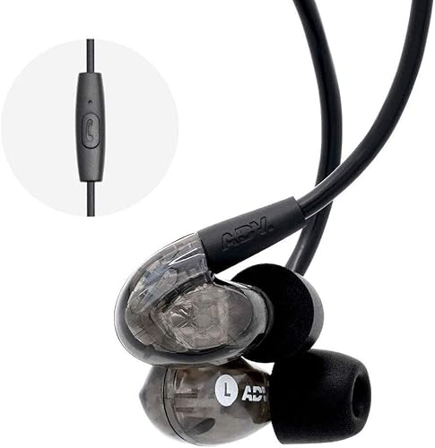 Advanced Sound S2000 Stage In-Ear Monitor Auricolari Musician Iem Recording Performance Cuffie Memory Wire Advanced Sound S2000 Stage In-Ear Monitor Auricolari Musician Iem Recording Performance Cuffie Memory Wire