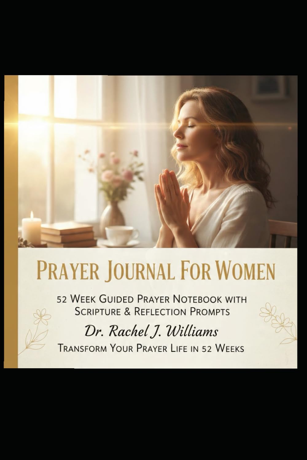 Prayer Journal For Women: 52 Week Guided Prayer Notebook with Scripture & Reflection Prompts: Transform Your Prayer Life Through Honest, Scripture-Based Reflection and Spiritual Growth