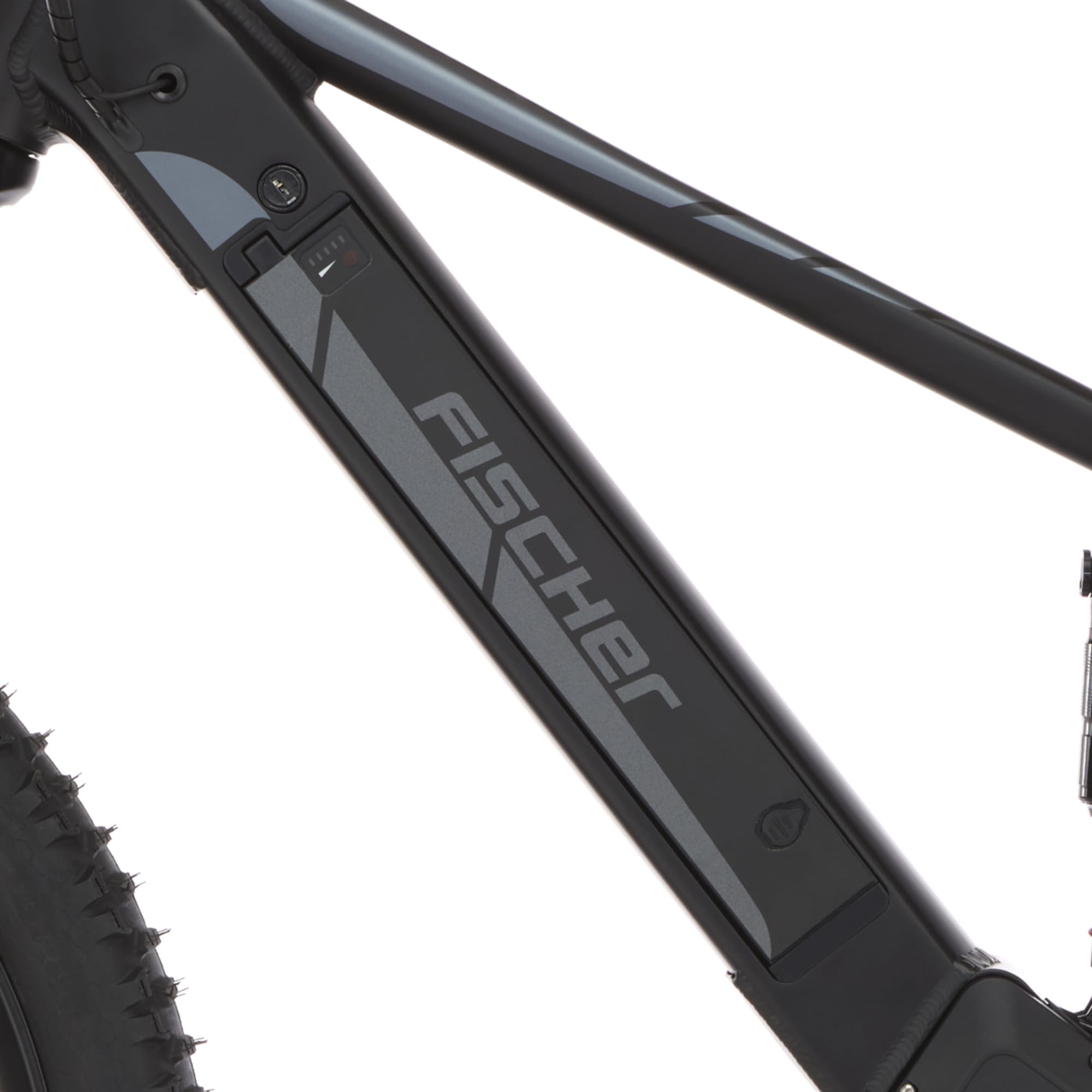 Fischer E-Bike MTB MONTIS 6.0i, Fully Elektrofahrrad für Damen und Herren, RH 44 cm, Mittelmotor 90 Nm, 36 V Akku, schwarz
