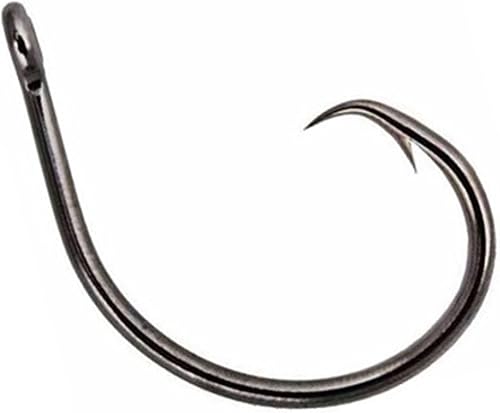 Miniatura 2 de Reaction Tackle Ganchos circulares  Anzuelos de pesca fuertes y afilados para agua salada y agua dulce  Cebo vivo, bagre, pesca de lubina y más