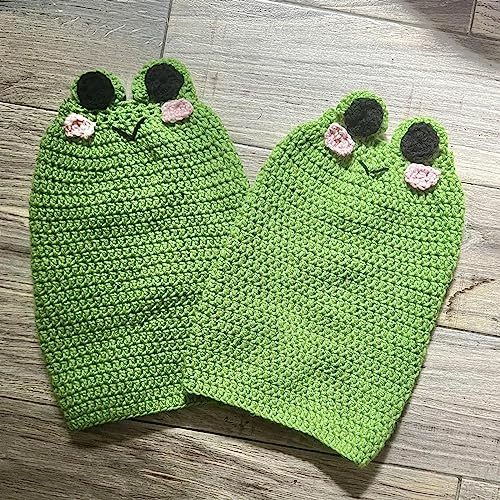 Image of SOLILOQUY Women Y2K Knit Leg Warmer Cute Strawberry Knee High Socks Kawaii Aesthetic Boot Cuffs Cover Lolita Knit Long Socks
