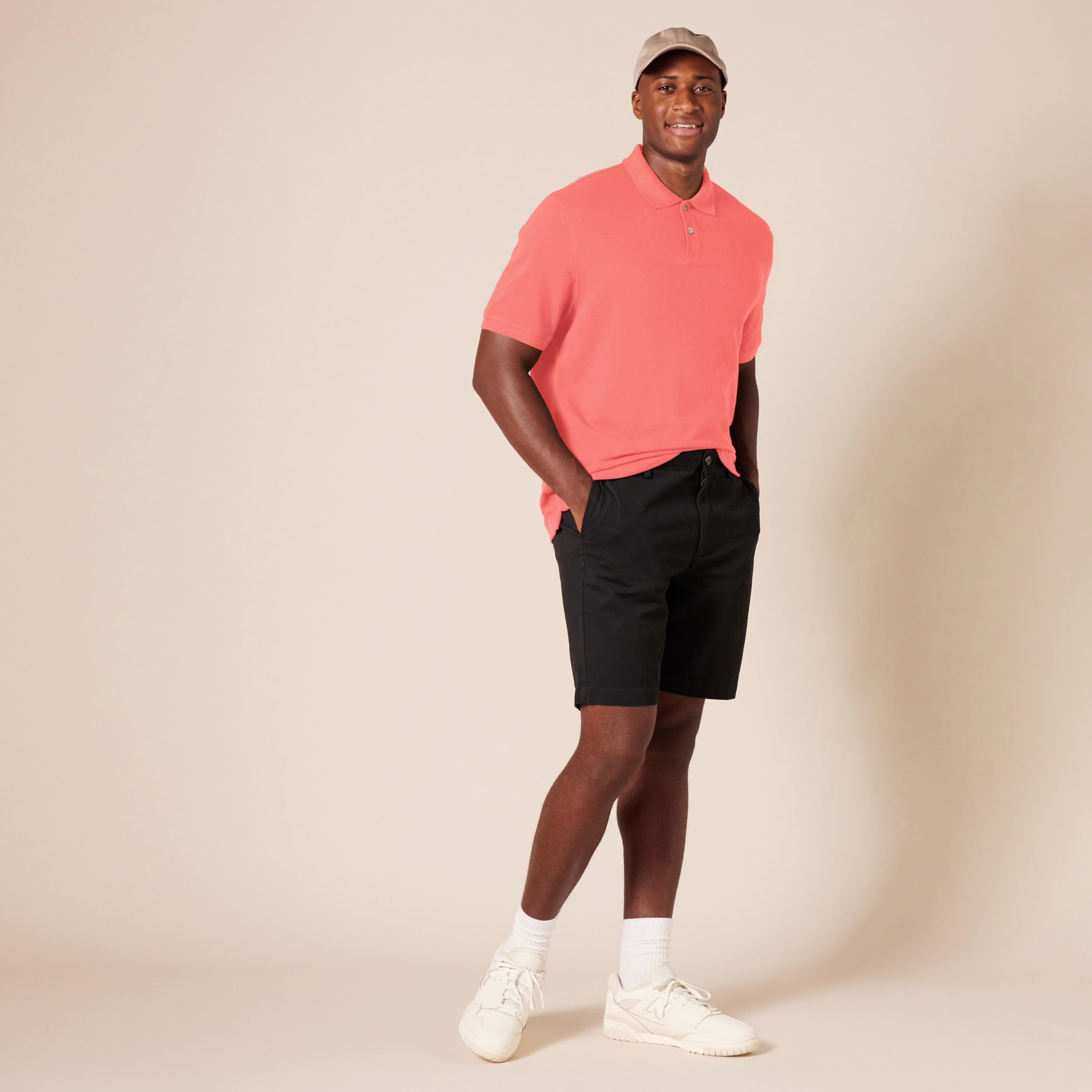 Amazon Essentials Men's Bawełniana koszulka polo pique slim fit