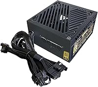 Vista 9 de Apevia ATX-GX850W Galaxy 850W (sin conector PCIe 5.0 y Gen 5 12VHPWR) Fuente de alimentación semimodular para juegos PFC ATX activa