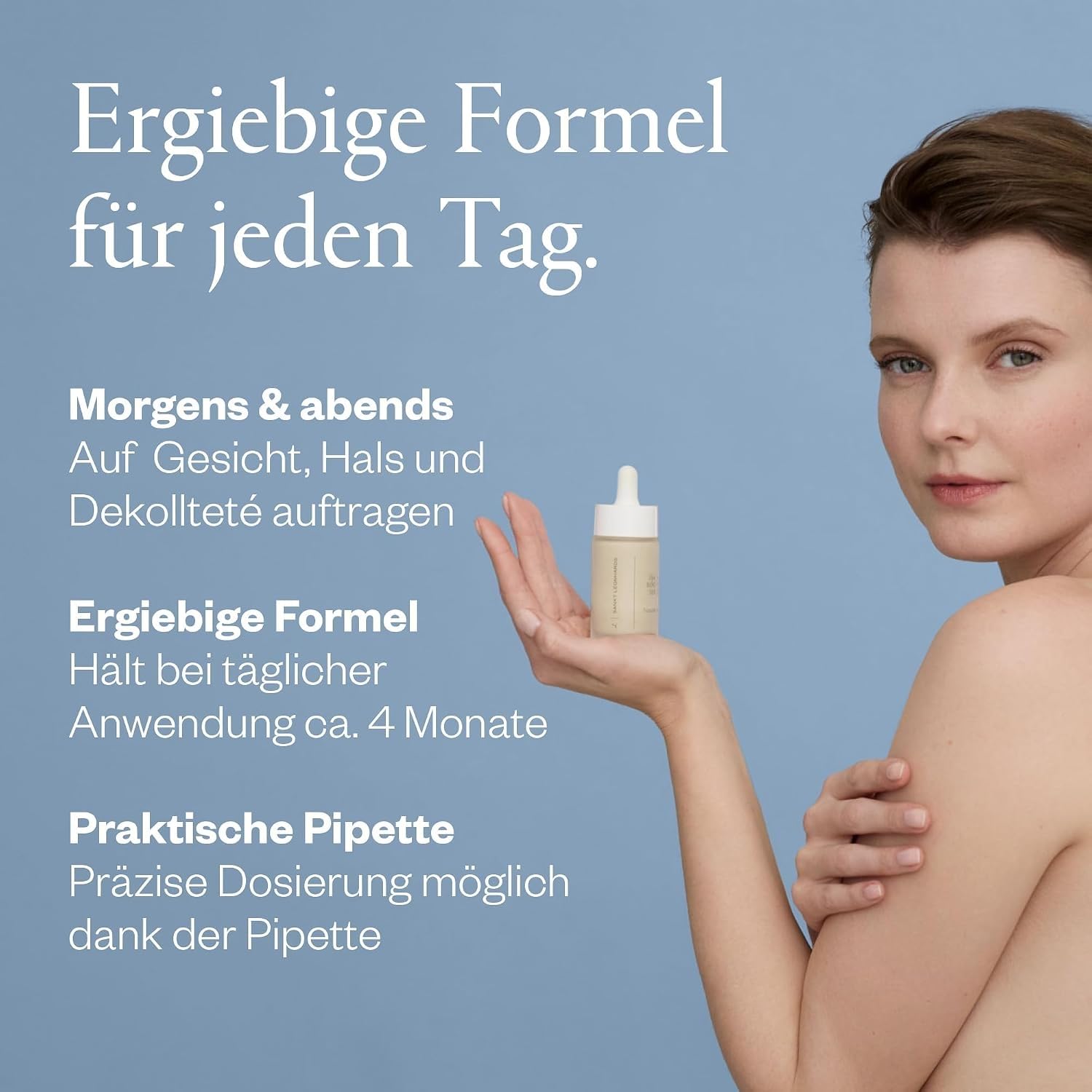 Hyaluron Booster Serum 30ml - Aufgepolstertes Hautbild, gestraffte Konturen