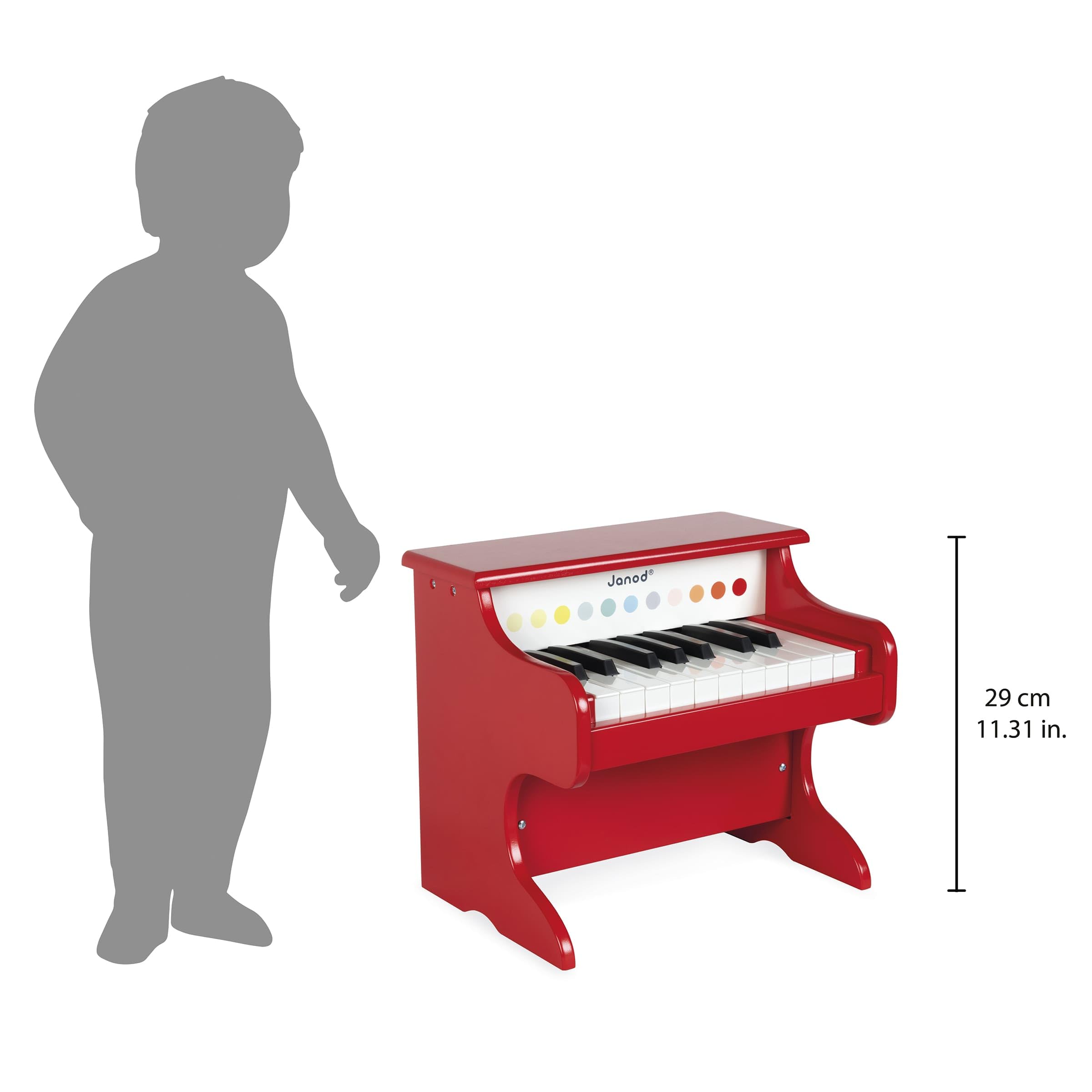 Janod J07627 - Confetti Piano, groot
