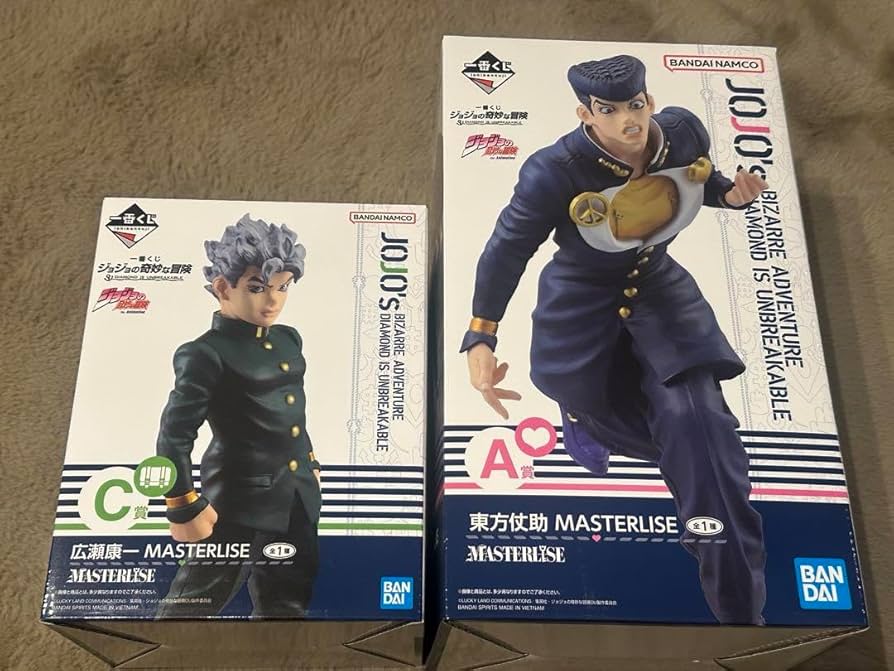 Amazon.co.jp: ジョジョ一番くじ A賞C賞セット : Toys & Games