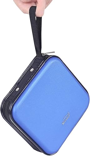 Miniatura 67 de Billetera para CD y DVD, capacidad de 32 unidades, soporte para funda de DVD y CD para automóvil, disco de almacenamiento portátil de DVD/VCD, funda