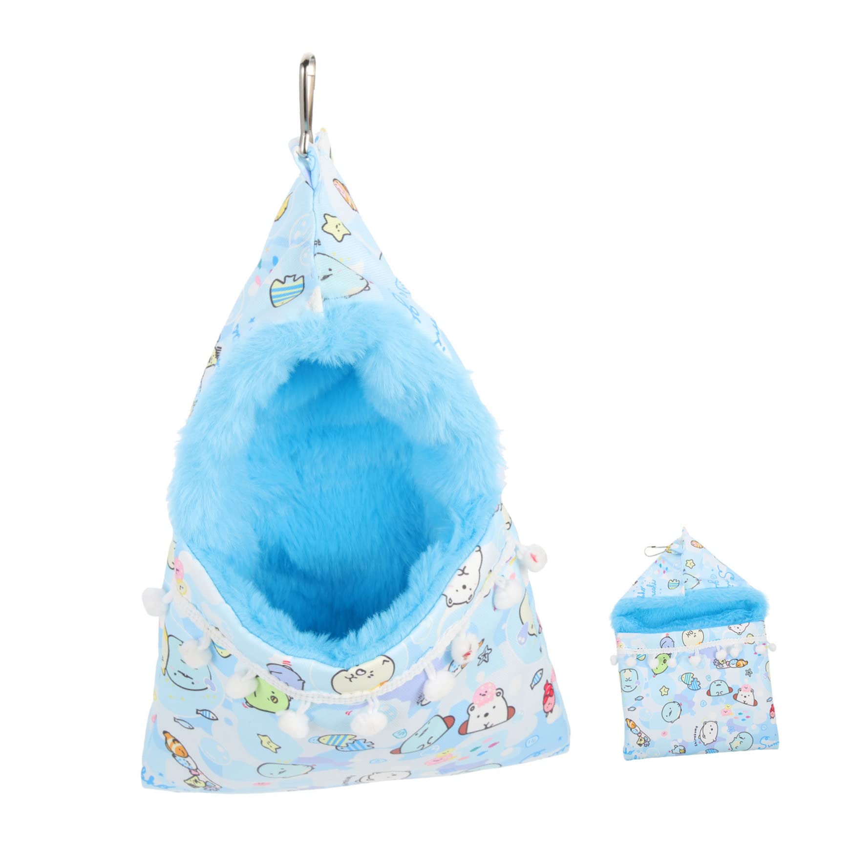 Supvox 4 Stück Sugar Glider Schlafsack Liebenswert Käfig Chinchilla Hängematte Igel Bett Rattenzubehör Für Den Käfig Frettchen Zubehör Hamstertasche Hamsterhaus Warm Halten Segeltuch