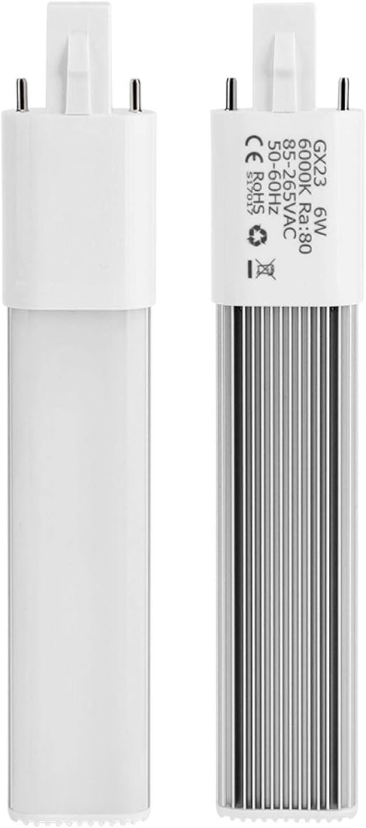 Amazon Co Jp コンパクトなランプ 高安全熱放散省エネ広い適用性ledライト家庭用ポーチオフィス用 コールドホワイト Gx23 ホーム キッチン