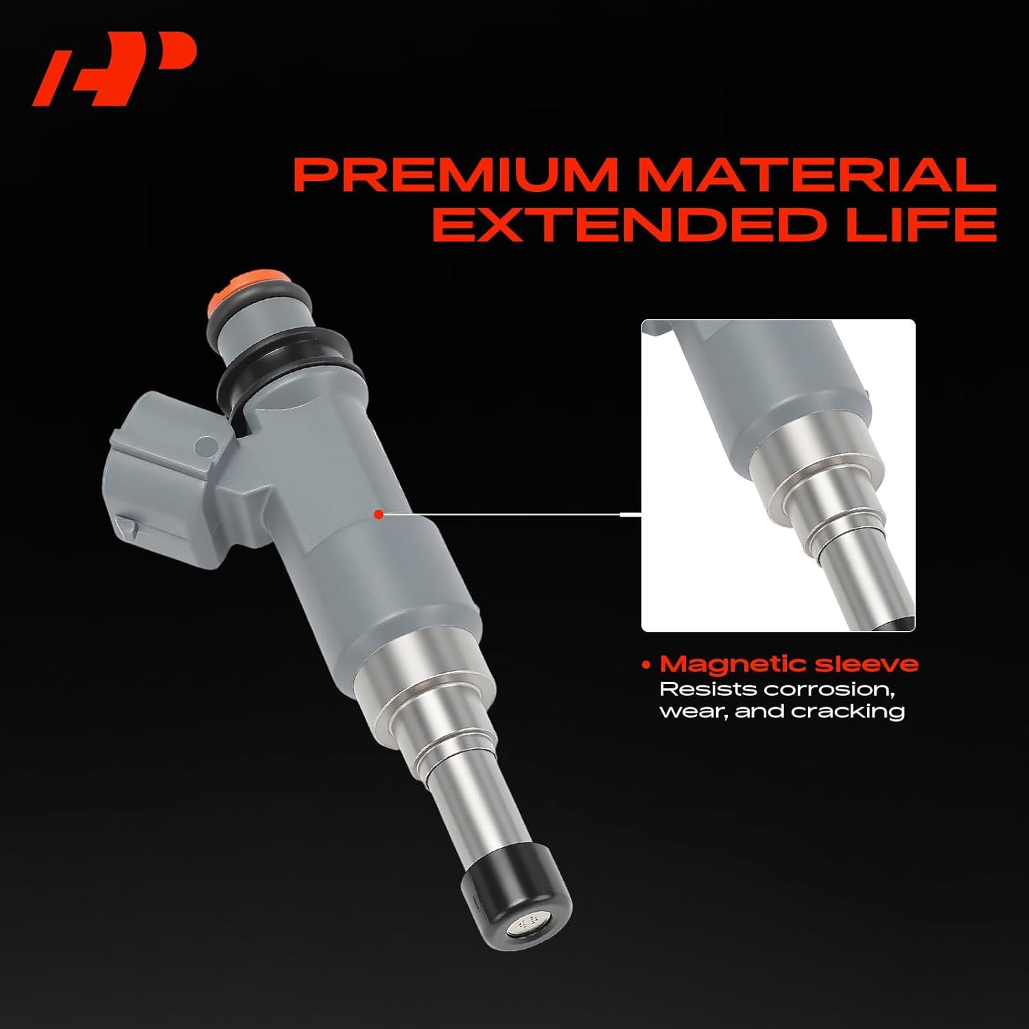 A-Premium 12 Holes Set of 4 Fuel Injectors Compatible with Subaru Forester 2017-2018 2.5L