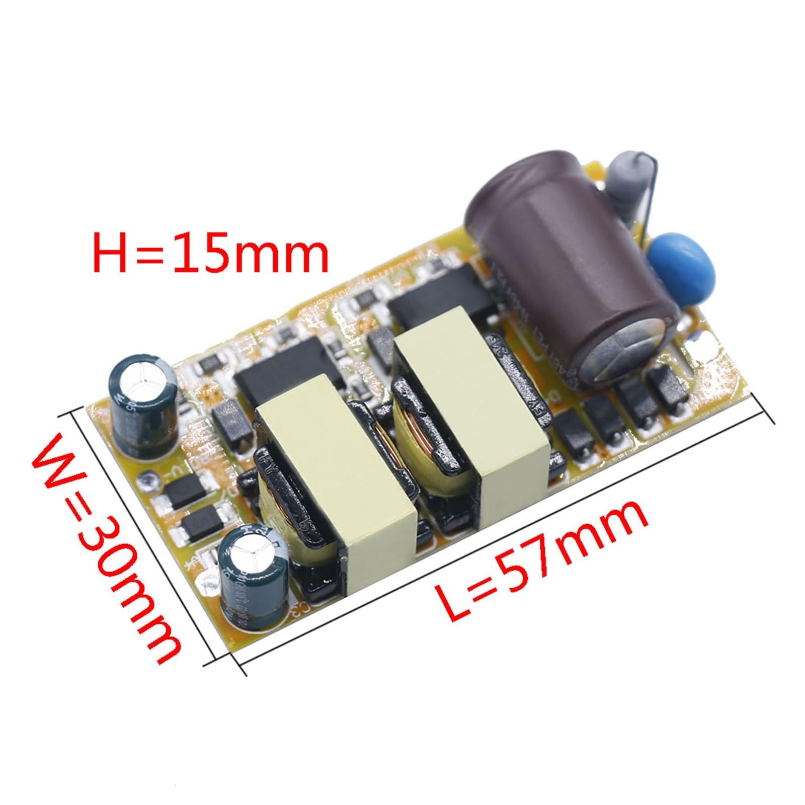 50pcs molto LED Driver 30-50W 460mA Light LED 600MA 60-80W AC200V Adattatore di alimentazione DC80-147V for LED Spot Lampadina fai da te(60-80W 600mA 50pcs)