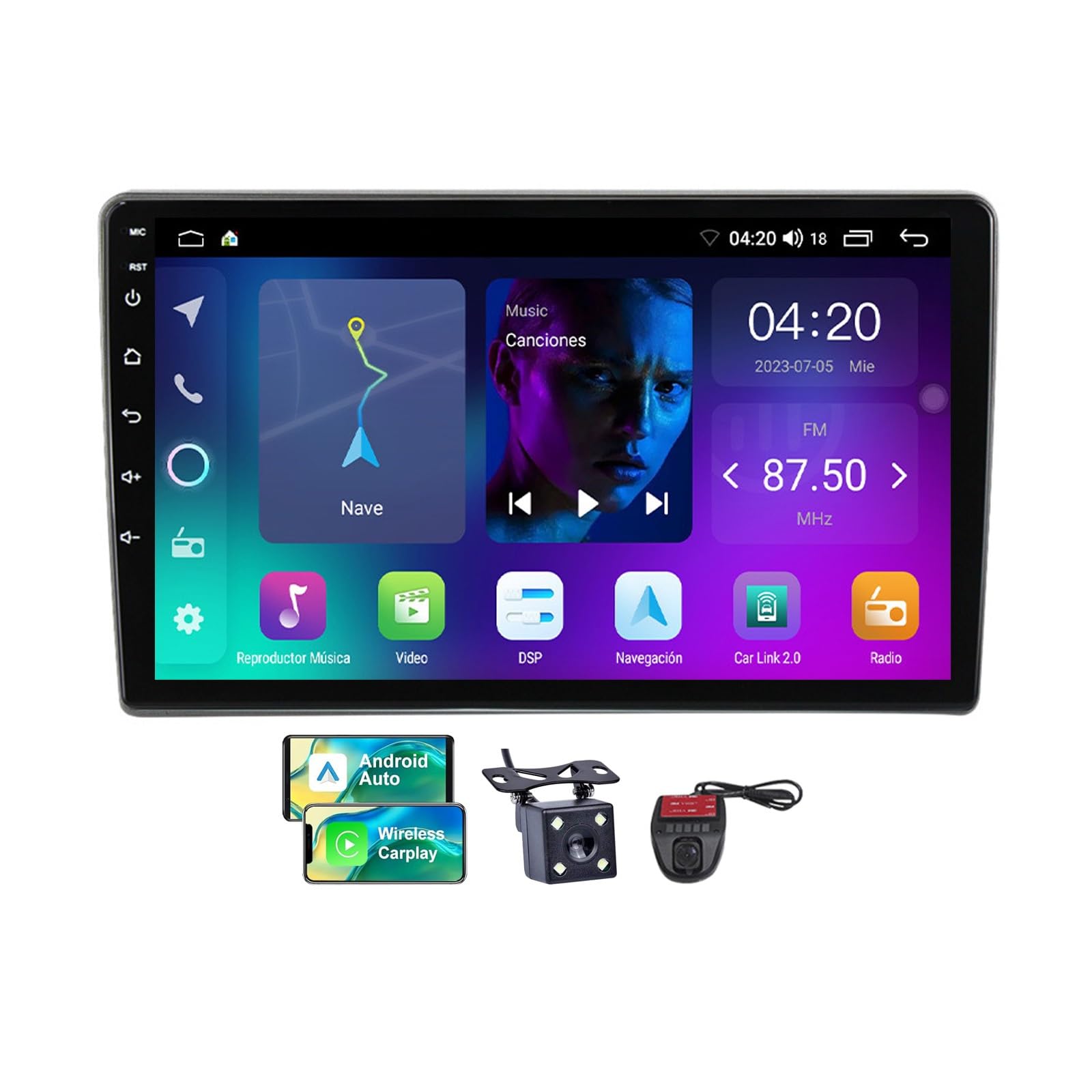 Autoradio Android 13 Opel résout votre problème de navigation et GPS écran 9"