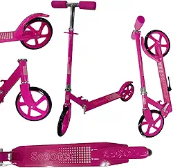 Patinete Adulto Juvenil Scooter 2 Rodas Até 100 Kg Criança Adolescente Portátil Dobravél Resistente