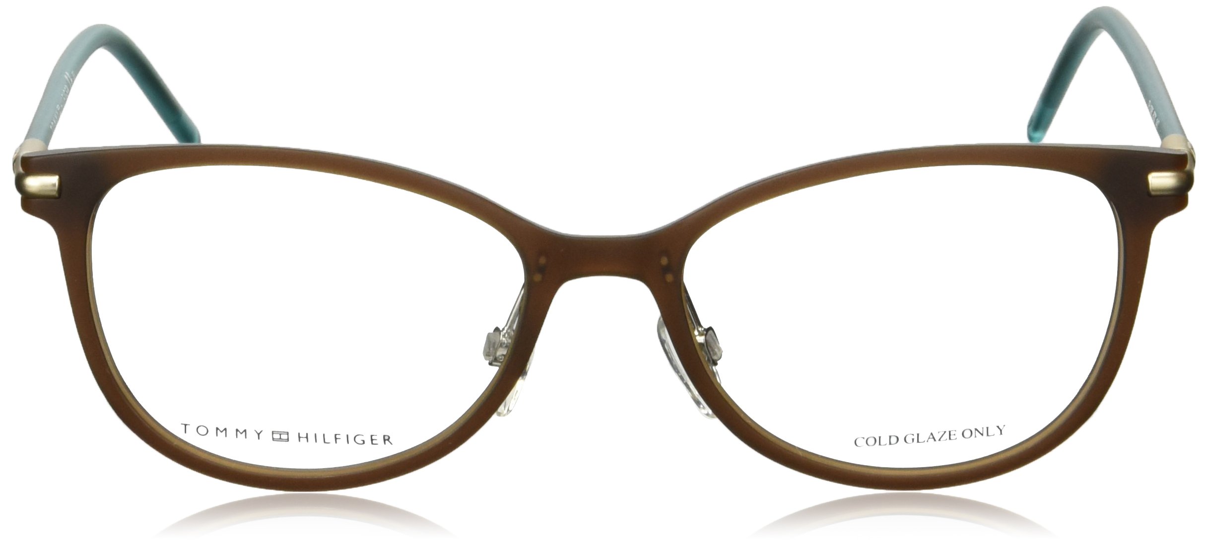 Tommy Hilfiger Thilfiger 1398 0R2X Brown Turquoise Eyeglasses