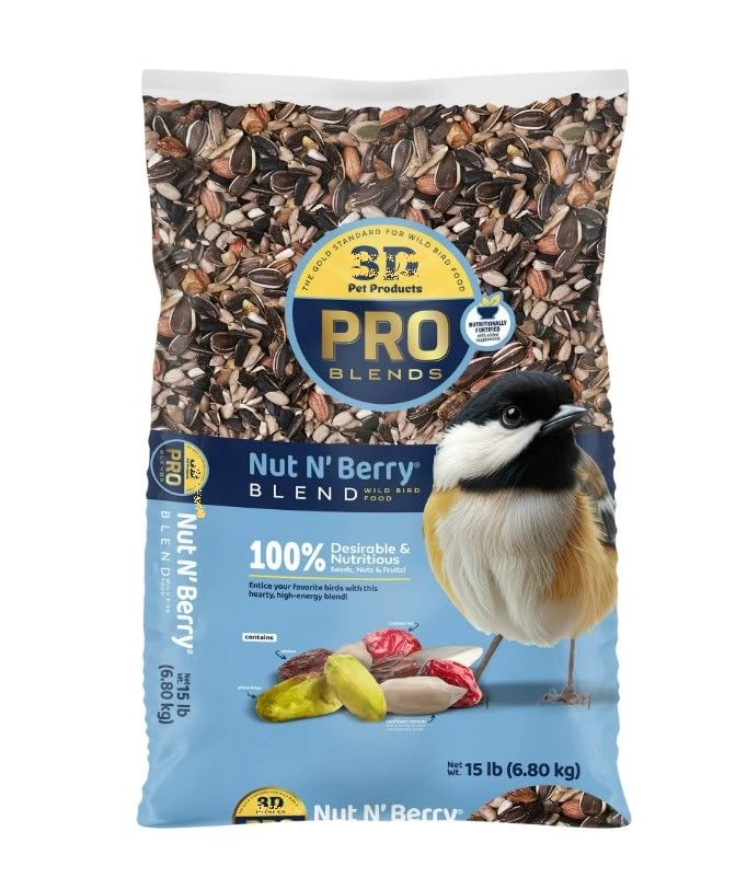Amazon.com : 3-D Pet Products Premium Nut N' Berry Wild Bird Food