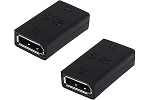 CERRXIAN 8K DisplayPort to DisplayPort Coupler 1.4: Connect Your Displays Seamlessly